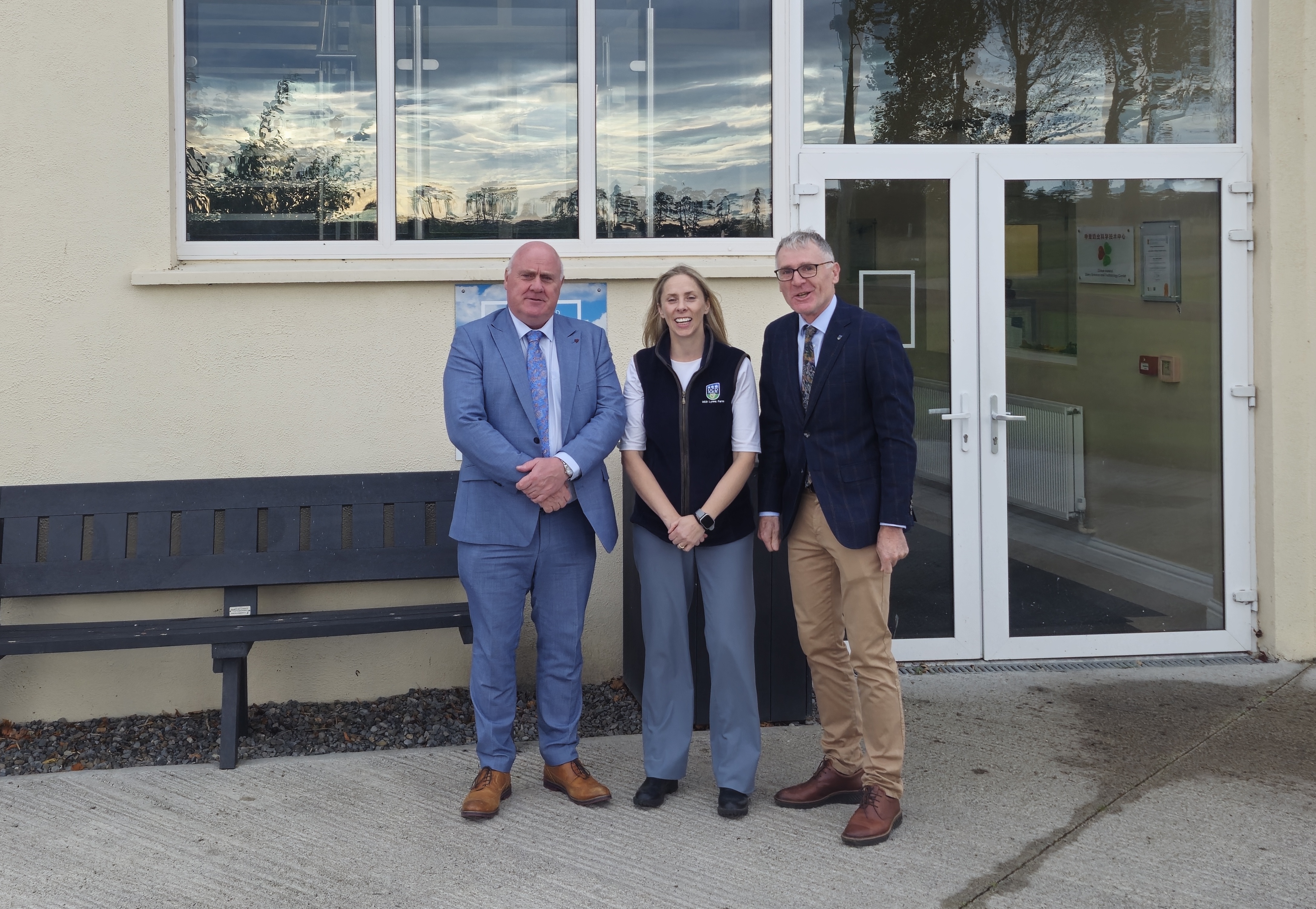 Minister Noel Grealish Visits UCD Lyons Farm to Review Innovation in Agriculture and Food Science Research