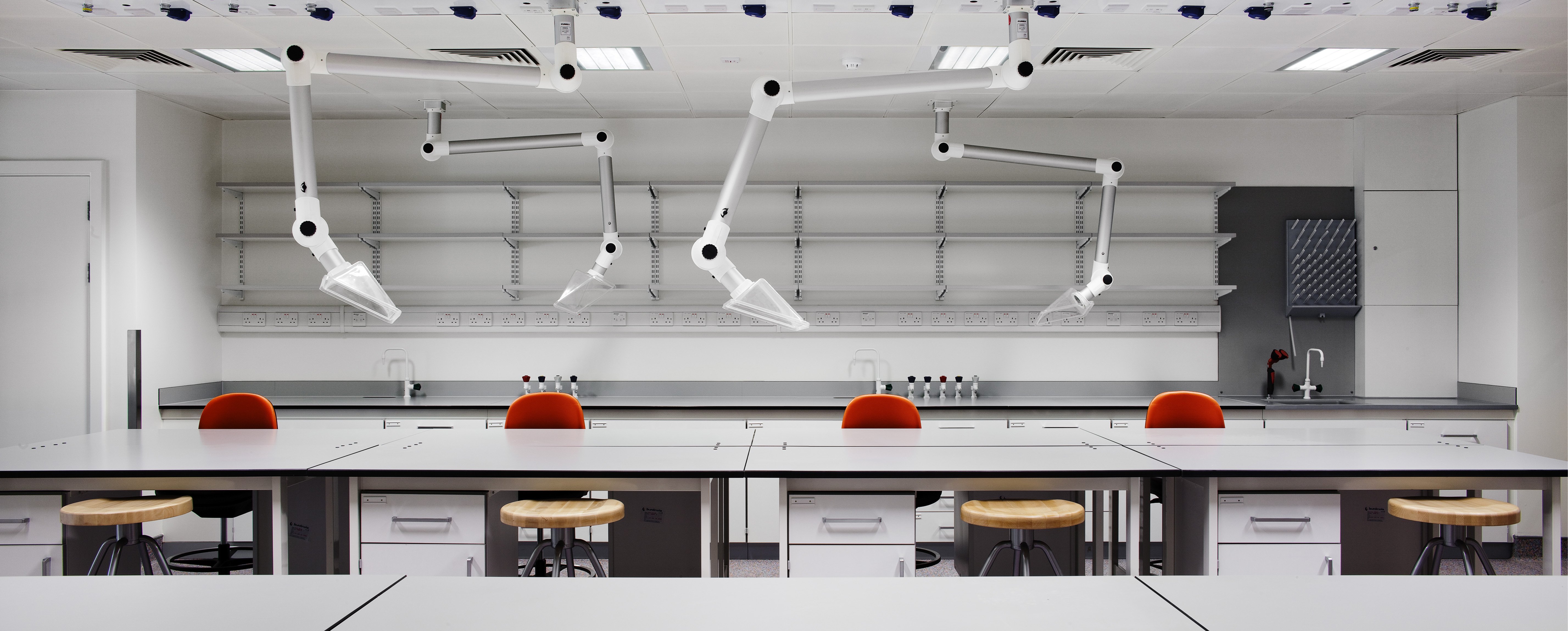 Machines in a laboratory