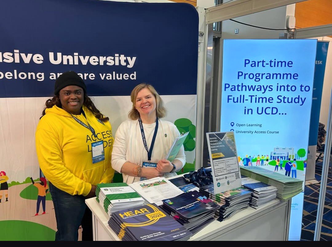 UCD Access and Lifelong Learning stand at Open Day