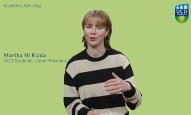 Martha N&iacute; Riada: Academic Advising - the student perspective