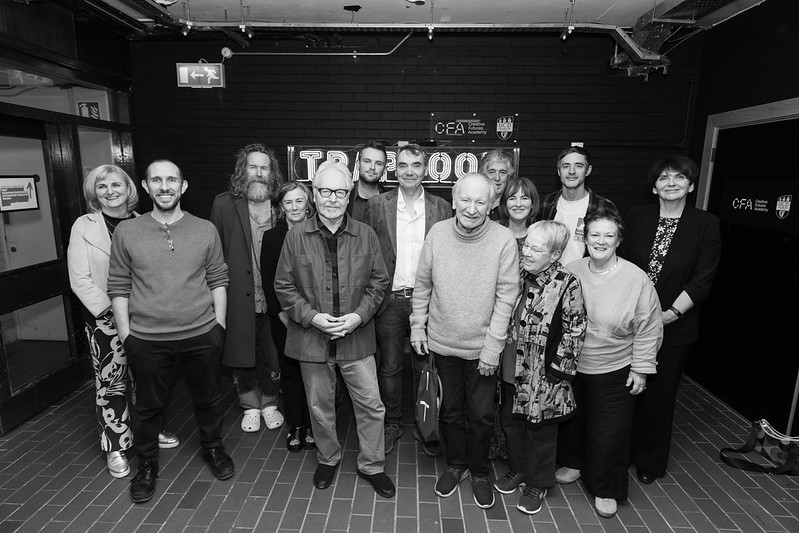 A group photo of In Time: Dónal Lunny' Screening