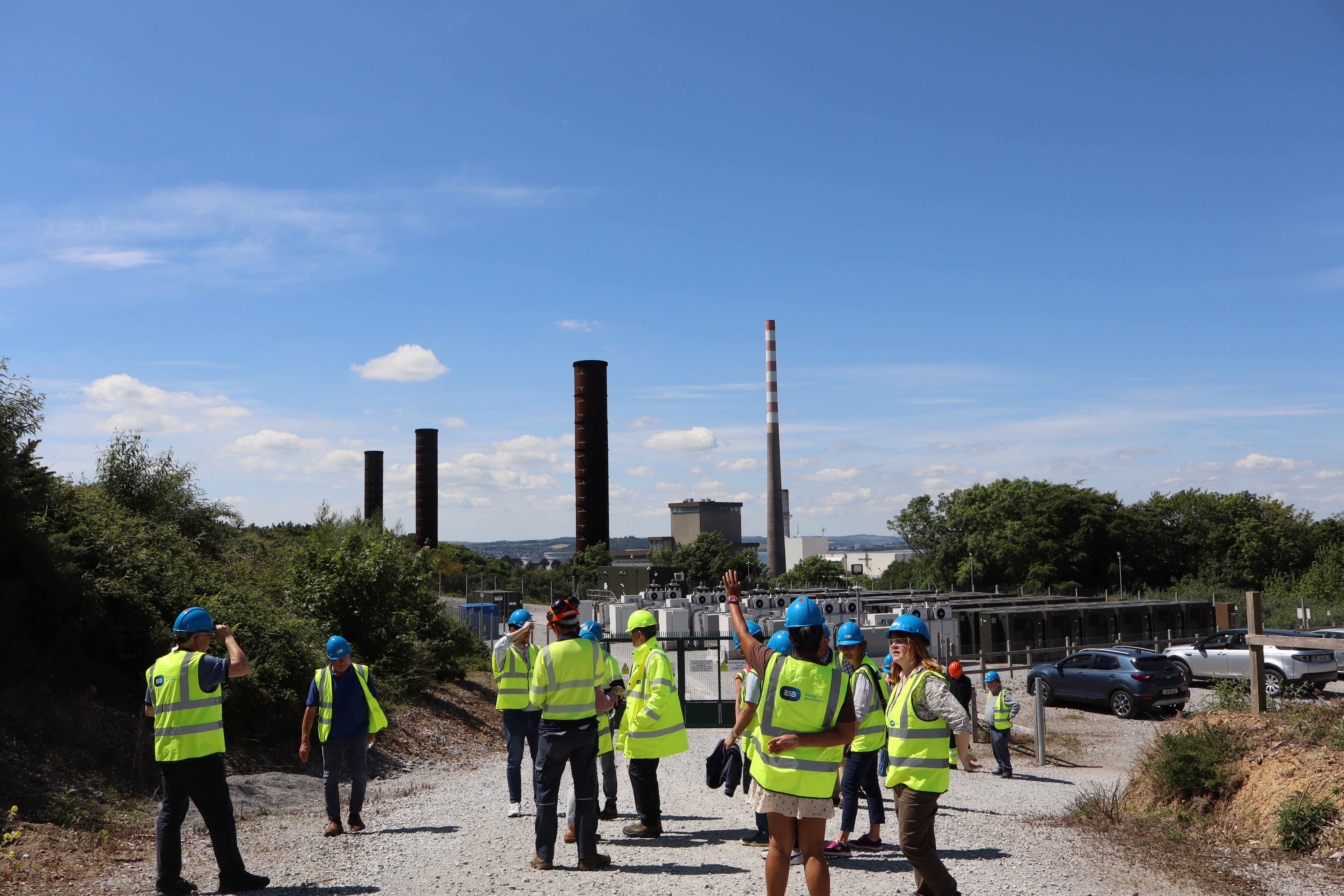 Community tour of Aghada Gas Plant