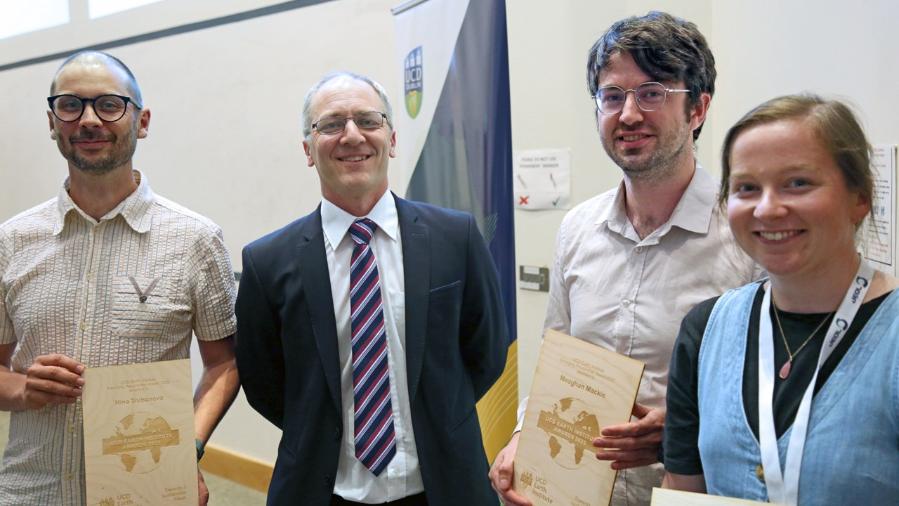 Photo of four people