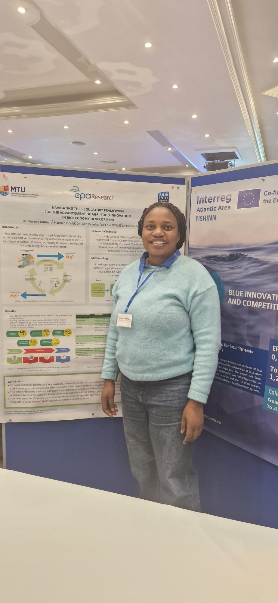 Great to see Dr Theresa Rubhara showcasing the EnableBIO project at Bioeconomy Forum