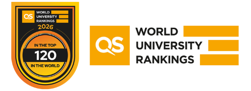 Logo for QS rankings.