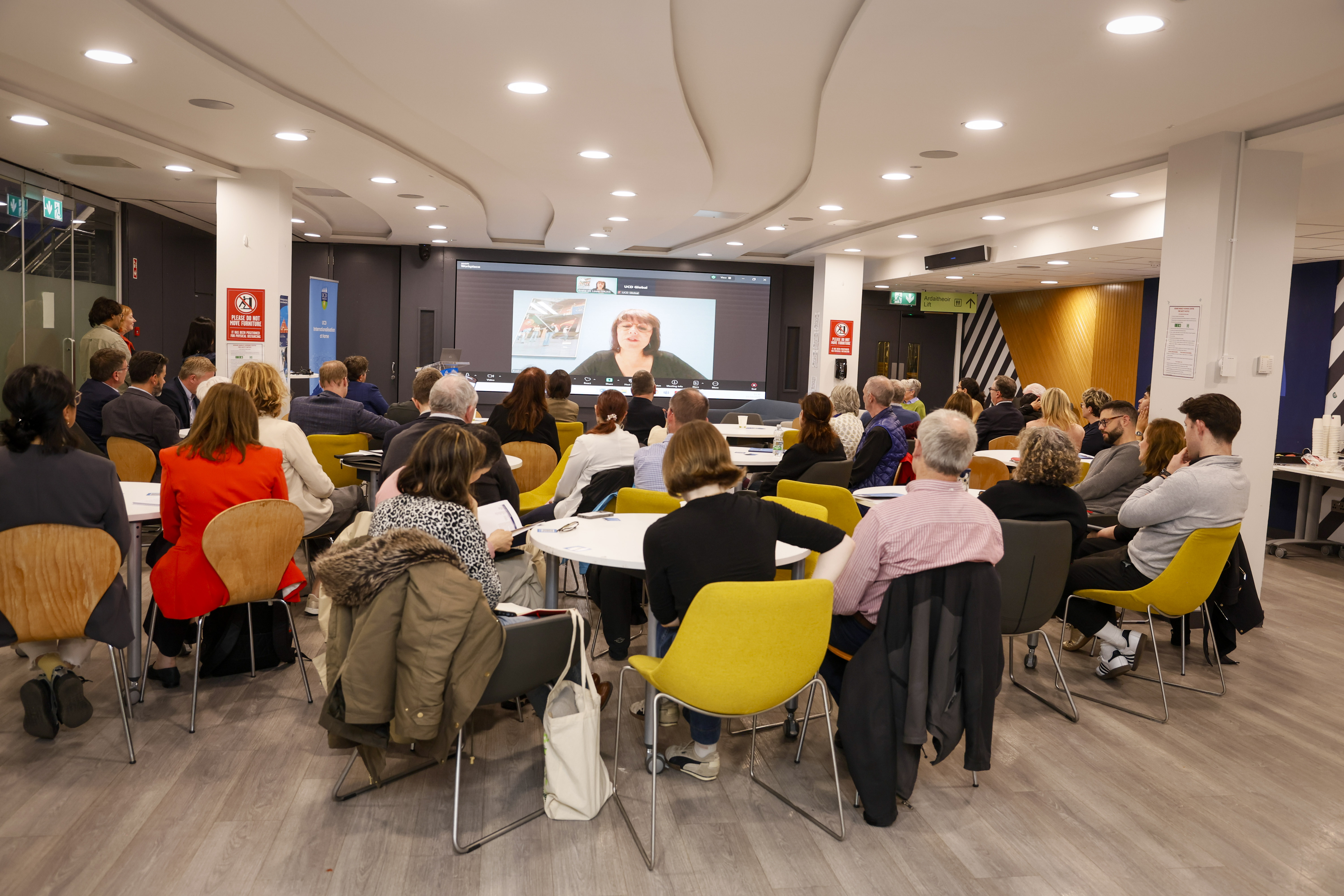 Dr. Eveke De Louw, reflecting on the UCD Internationalisation at Home report
