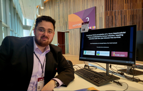 Final year medical student, Aren Mnatzakanian, recently published in JVIR