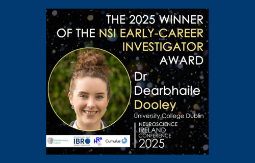 Congratulations Assistant Professor Dearbhaile Dooley, recipient of the 2025 NSI Early Career Investigator Award