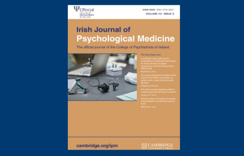 Irish Journal of Psychological Medicine cover
