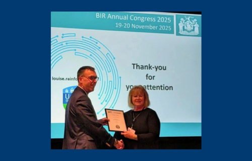 Prof Louise Rainford awarded the prestigious BIR Deep Health Mayneord Memorial Lecture