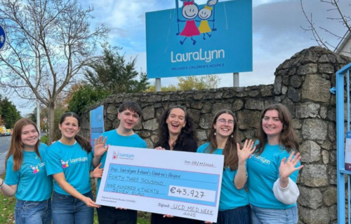 UCD Med Society raise &euro;43,927 for LauraLynn