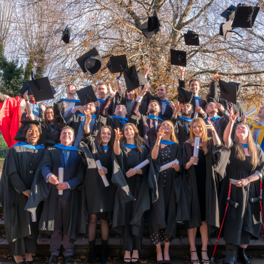 UCD graduation class photo December 2025