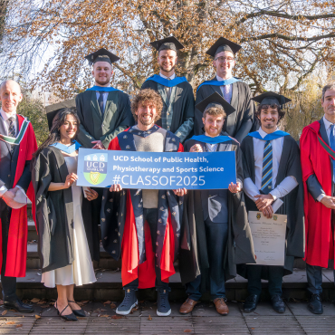 UCD graduation class photo December 2025