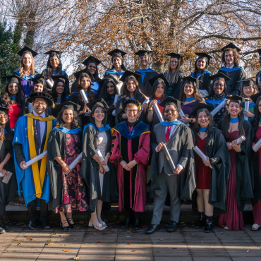 UCD graduation class photo December 2025