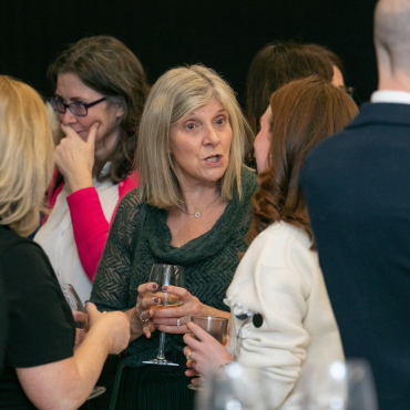 Group of people at the UCD Physiotherapy 70th anniversary celebration