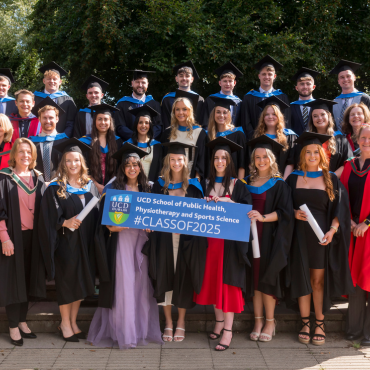 Group photo of UCD graduating class