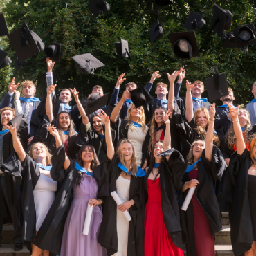 Group photo of UCD graduating class