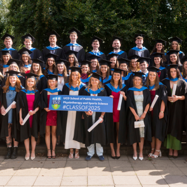 Group photo of UCD graduating class