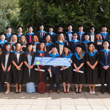 Group photo of UCD graduating class