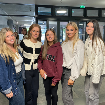 Group of students at UCD Orientation 2025