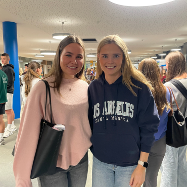 Group of students at UCD Orientation 2025