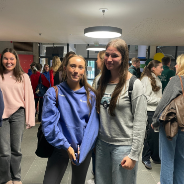 Group of students at UCD Orientation 2025