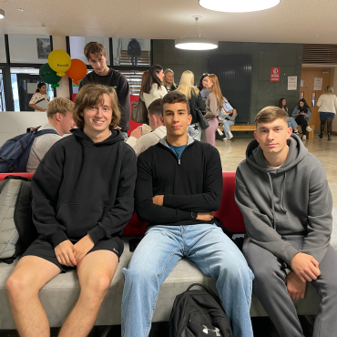 Group of students at UCD Orientation 2025