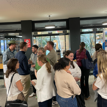 Group of students at UCD Orientation 2025