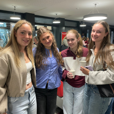 Group of students at UCD Orientation 2025