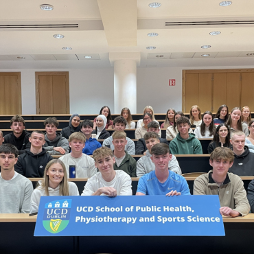 Group of students at UCD Orientation 2025